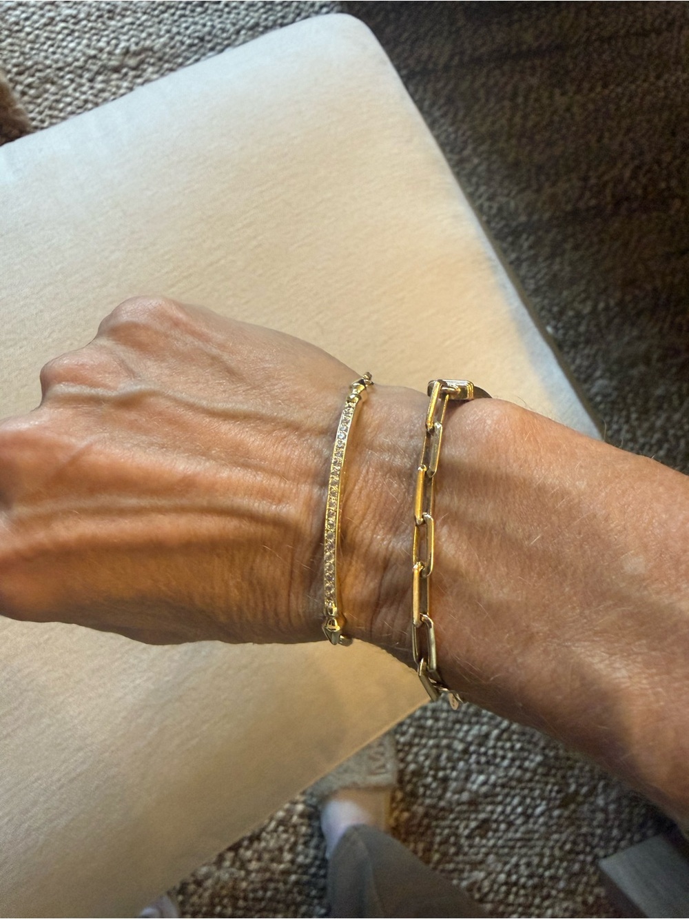 Kendra Scott Gold Adjustable Link Bracelet - Picture 3 of 4